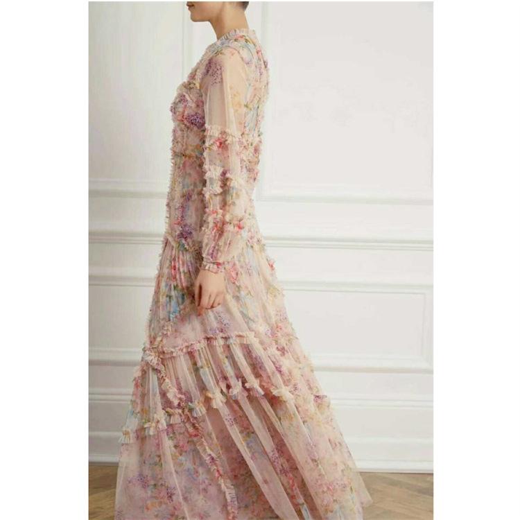 Floral Fantasy Dress - allsose