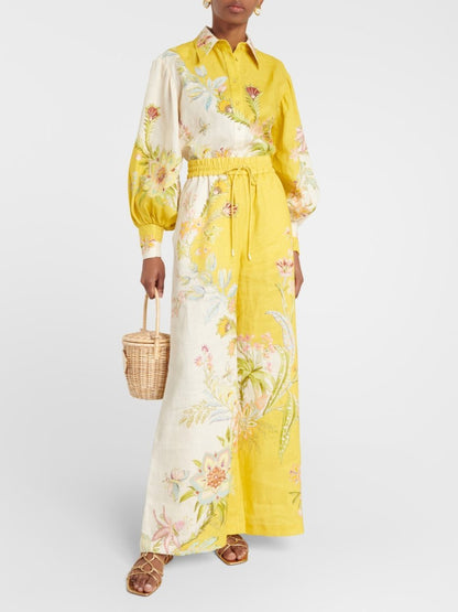 Floral Linen Set - allsose