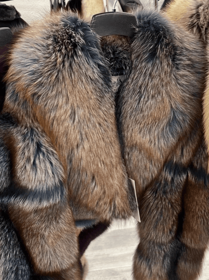 Fox fur jacket - allsose