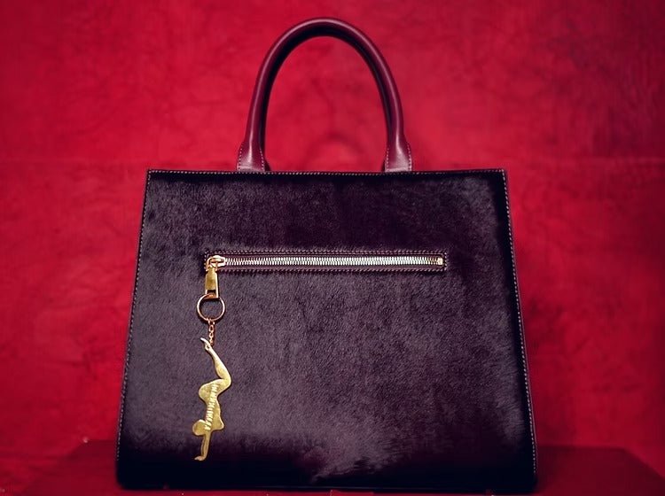 Golden Sculptural Hand Bag - allsose