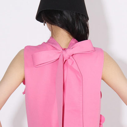 Gorgeous Flower Sleeveless Maxi Dress - allsose