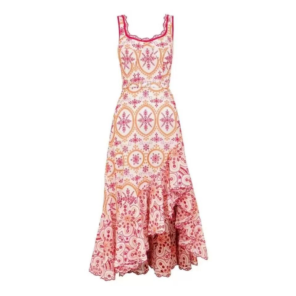 Irene Lilac Green Fruition Long Dress - allsose