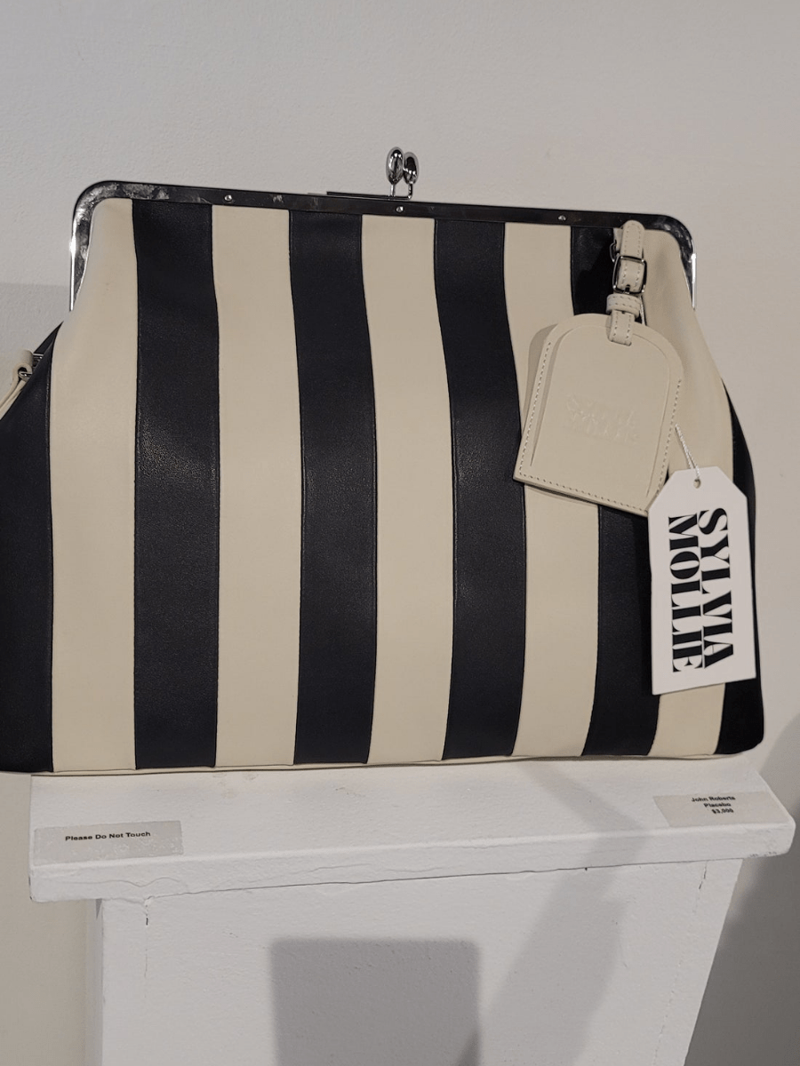 Leather Kisslock Frame Bag - allsose