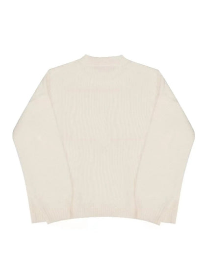 Loose Cotton Flag - Print Sweater - allsose