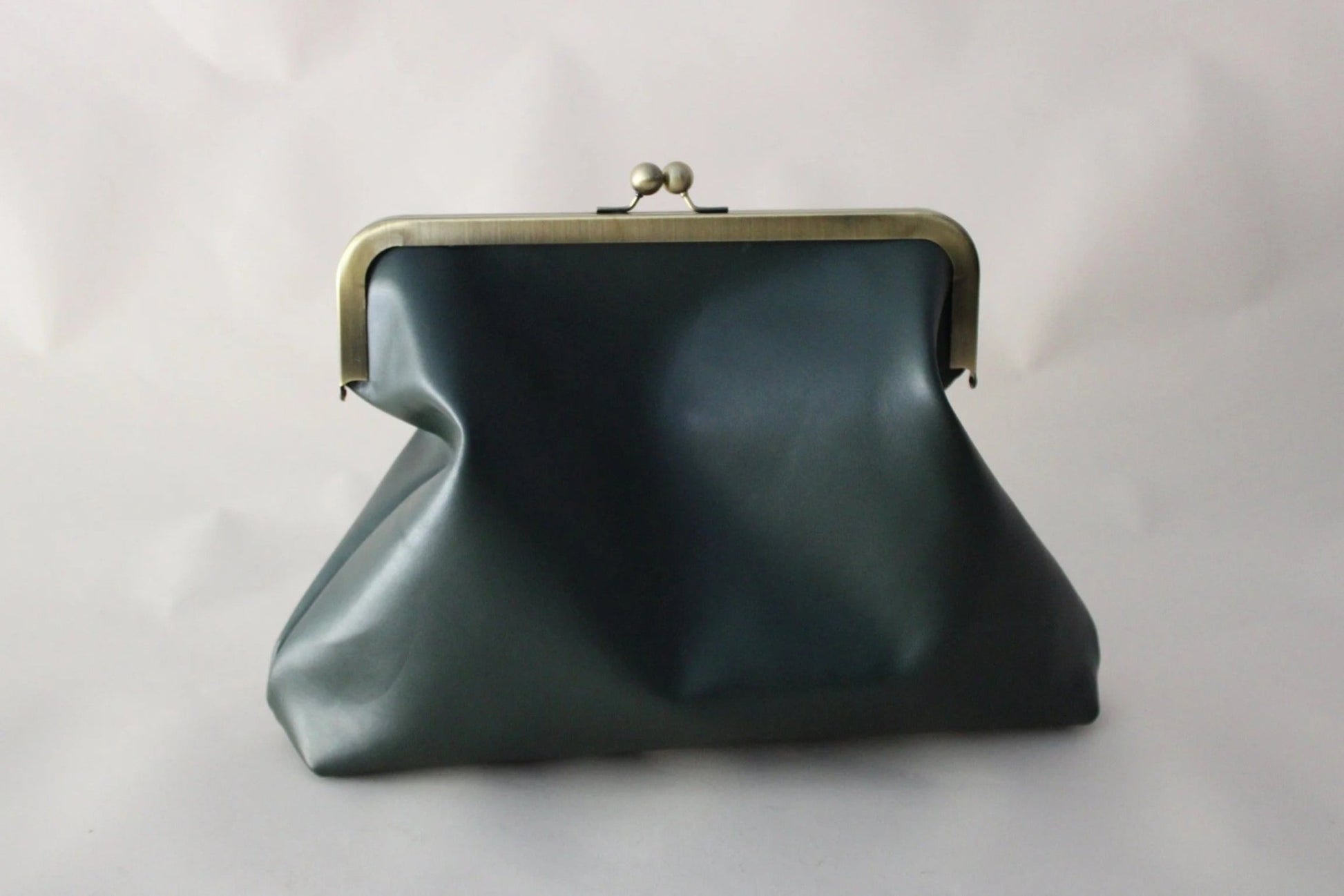 Medium Size Forest Green Bag - allsose