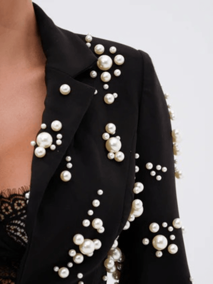 OLD FLAME EMBELLISHED SUIT - allsose