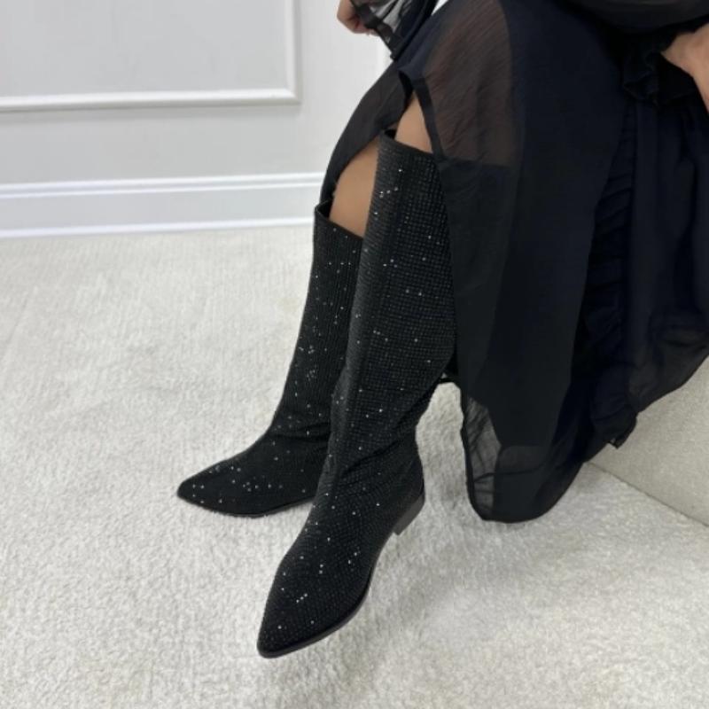Party Queen Dazzle Boots - allsose