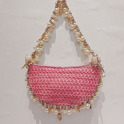 Pearl & Shell Vacation Handbag - allsose