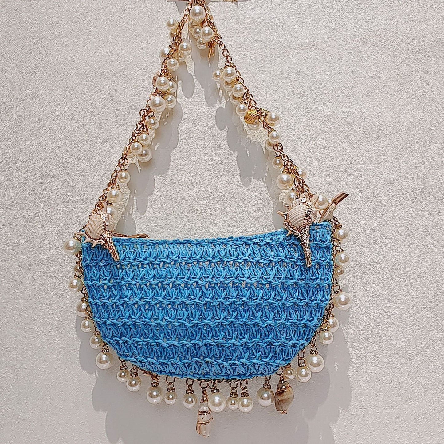 Pearl & Shell Vacation Handbag - allsose