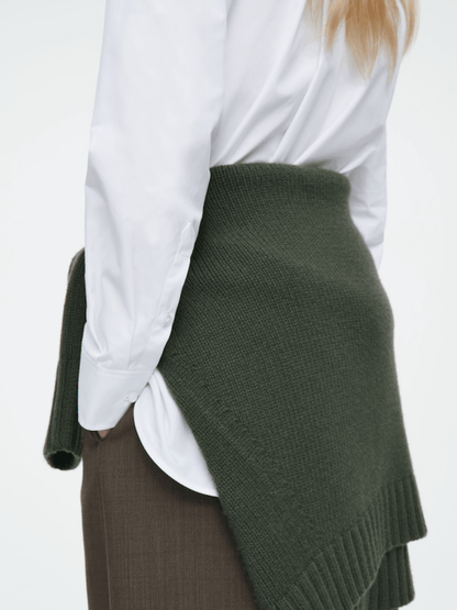 Regular Curvedhem Shirt - allsose