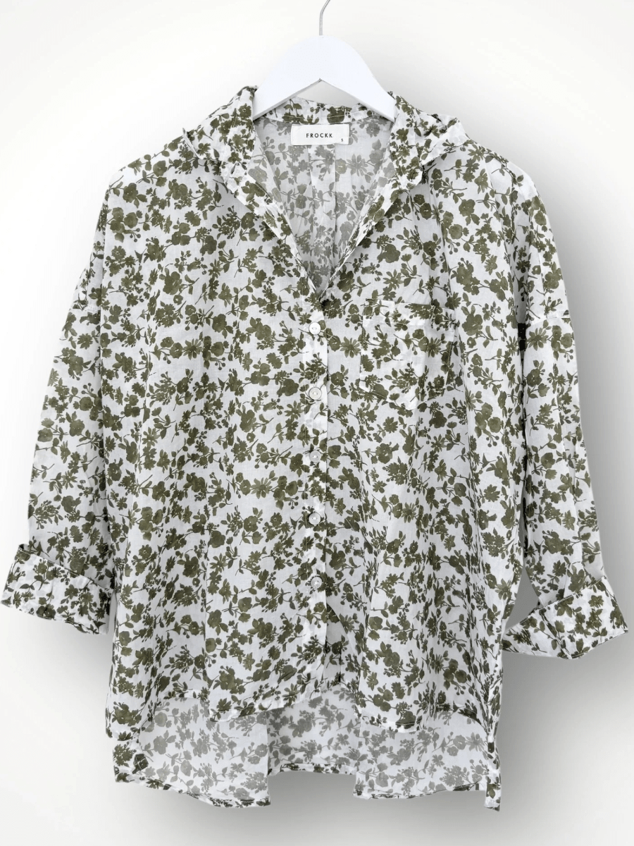 Spring And Summer Rosie Cotton Shirt - allsose