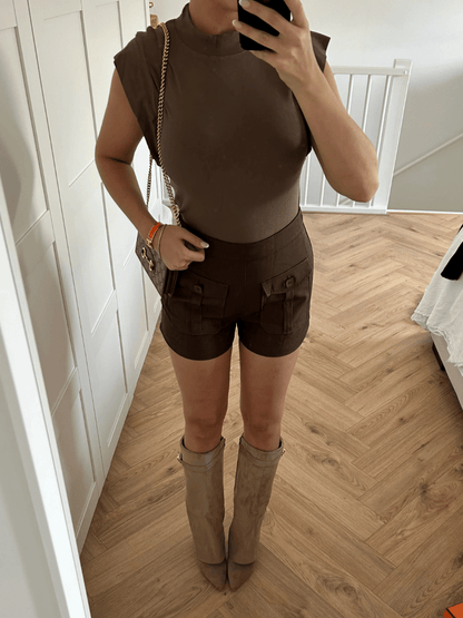 Suede Beige Boots - allsose