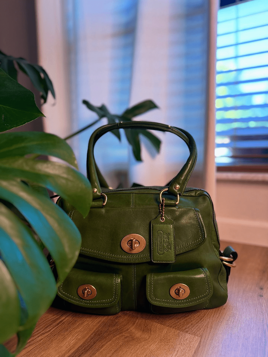 Vintage Legacy Bag In Rare Green - allsose