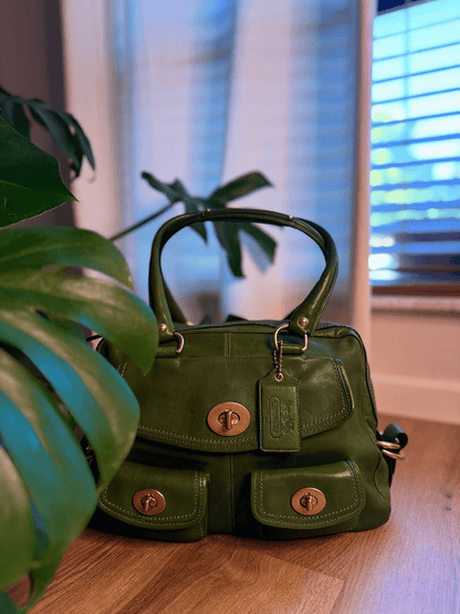 Vintage Legacy Bag In Rare Green - allsose