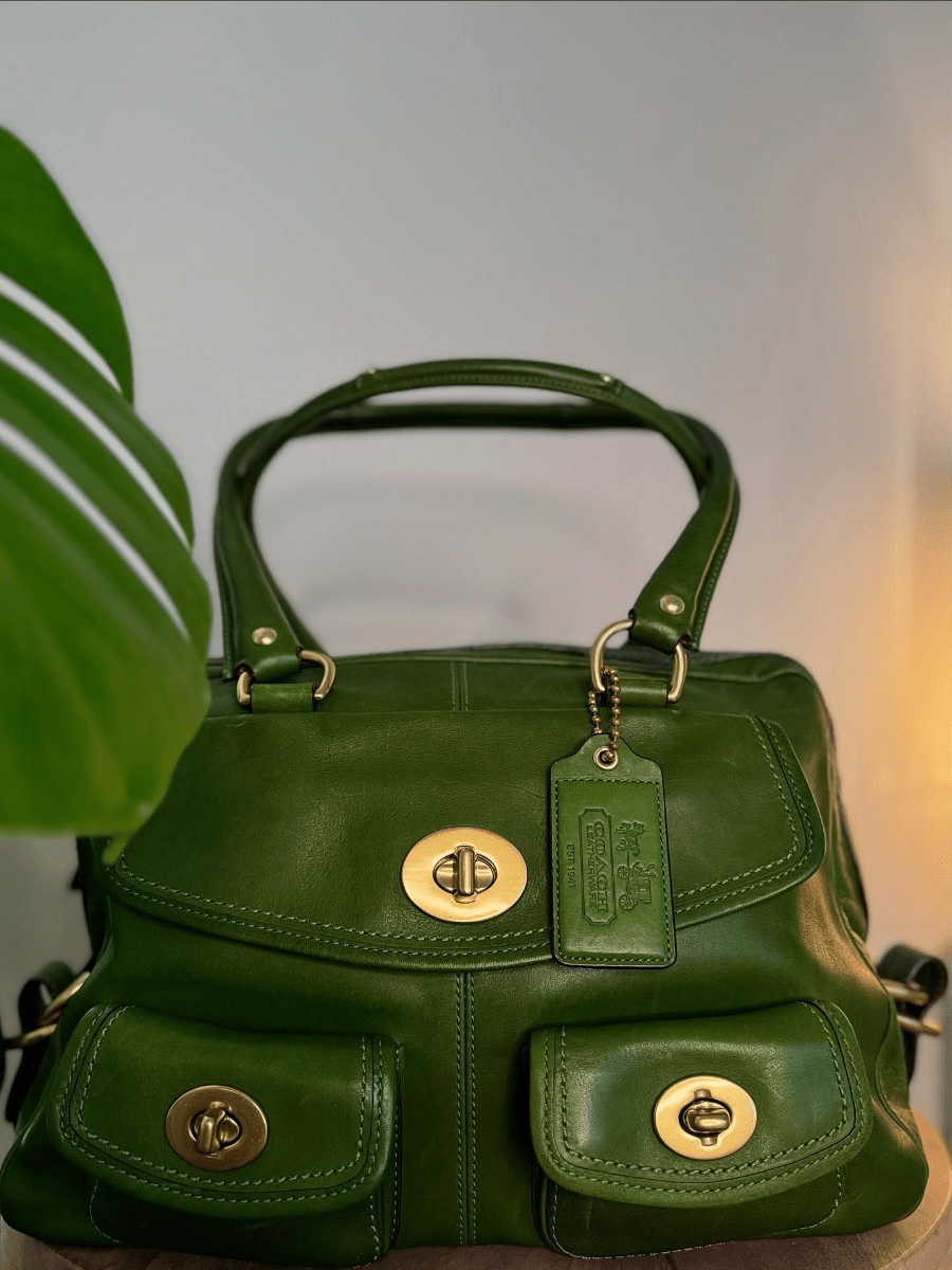 Vintage Legacy Bag In Rare Green - allsose