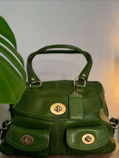 Vintage Legacy Bag In Rare Green - allsose