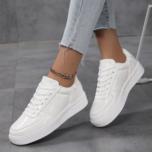 Women's Casual Lace Up Sneakers - allsose