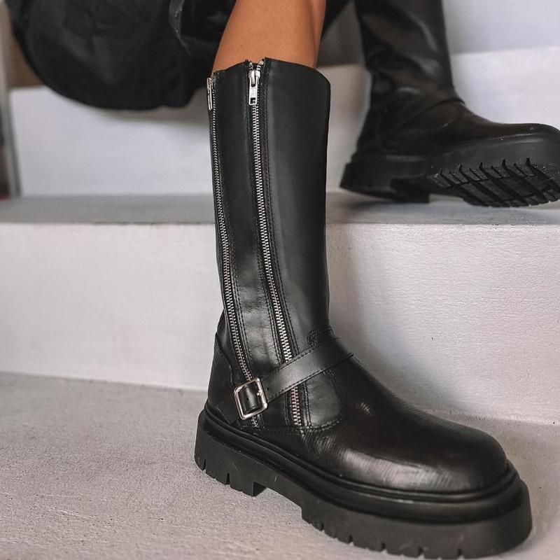 Women's Stylish Zipper Boots - allsose